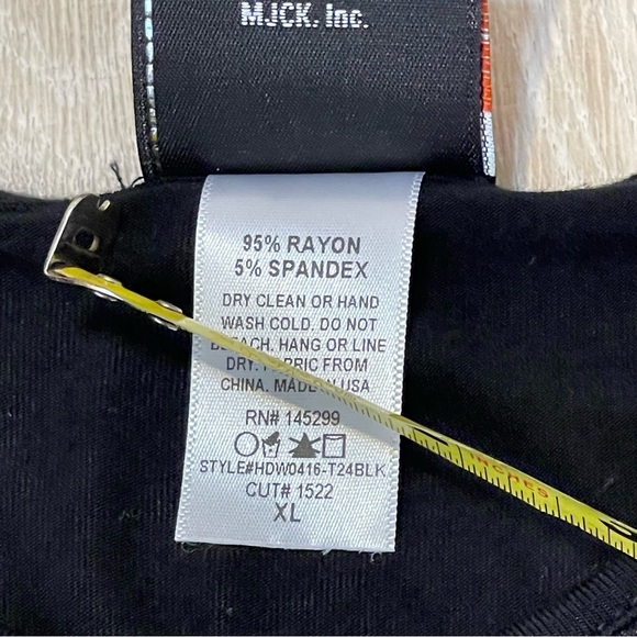 Harley Davidson T-Shirt Fringed Bedazzled Soft Short Sleeve Size XL - Picture 11 of 13